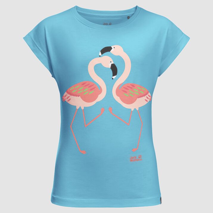 Jack Wolfskin Kids Flamingogirls T-shirt Turquoise 359016ETJ